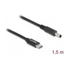 Cavo di ricarica per laptop DeLOCK USB Type-C maschio a Dell 4.5 x 3.0 mm maschio 1,5 m 20 V