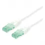 Cavo di rete ROLINE materiale riciclato 21.45.3169 RJ-45 Cat6a 20 m bianco
