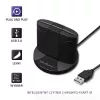 Lettore di smart card Qoltec 50632 USB 2.0 nero cavo 1m