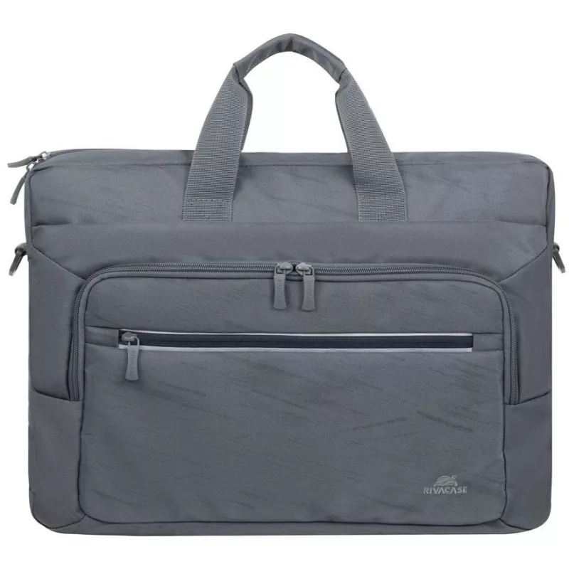 Custodia per laptop Rivacase Alpendorf Eco per laptop da 16 pollici, grigio, custodia protettiva sottile