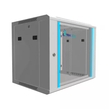 Rack a parete Extralink 9U 600x450 grigio