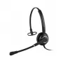ALLNET 6612-7.1P - Cuffie - Archetto - Ufficio/Call center - Nero - Monofonico - Con filo