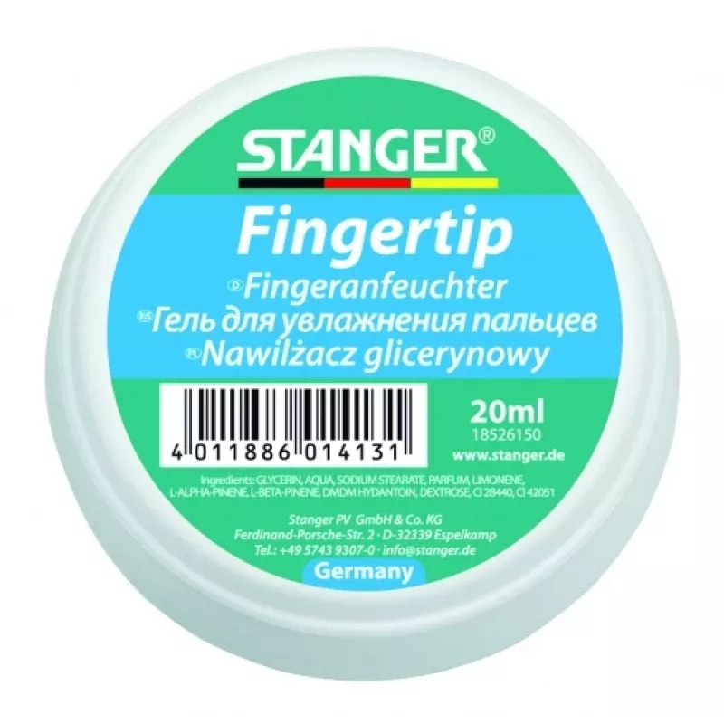 Colla stick Stanger Finger Tip 18526150, 20 ml, applicatore a punta per incollaggi precisi