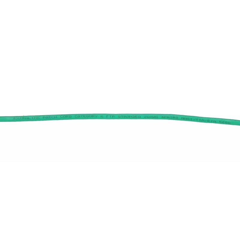 Cavo di rete Extralink LAN patch cord Cat.6 RJ-45 Cat6 3 m verde