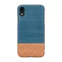 Custodia per smartphone man and wood per iPhone XR – Denim nero custodia protettiva
