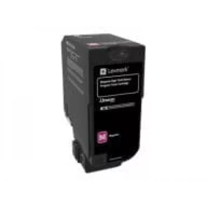 Lexmark 74C2HM0 Cartuccia toner di restituzione, magenta, alta resa