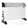Termoconvettore elettrico NOVEEN CH-6000 TIMER TURBO FAN 2000W 3 livelli di potenza montaggio a parete/pavimento bianco