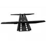 Tracer WallGrip TRAUCH47657 supporto TV da parete, 37–80 pollici, VESA fino a 600x400, max 50 kg, in metallo, nero