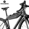 Rockbros AS-052 Borsa da telaio per bici impermeabile grigia