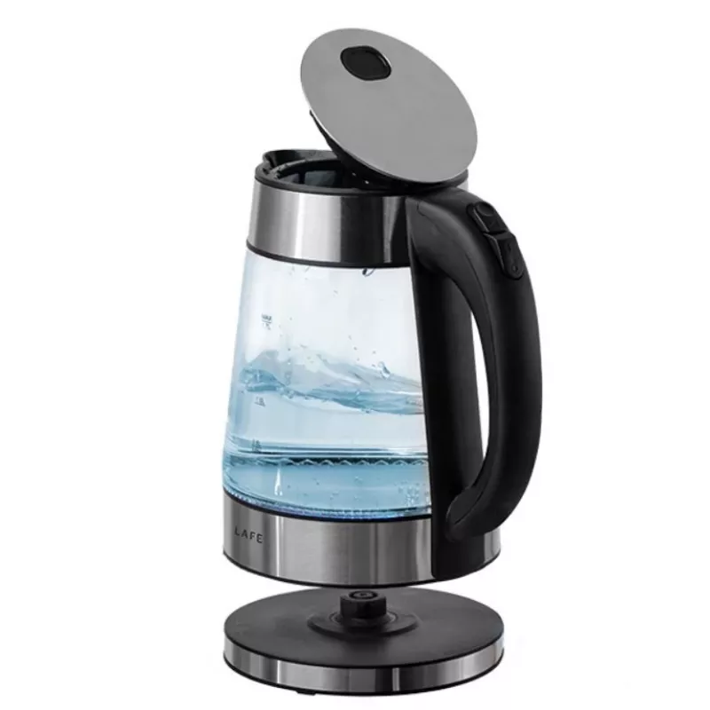 Bollitore in vetro LAFE LAFCZA47618 – capacità 1,5 L, 100% riciclabile