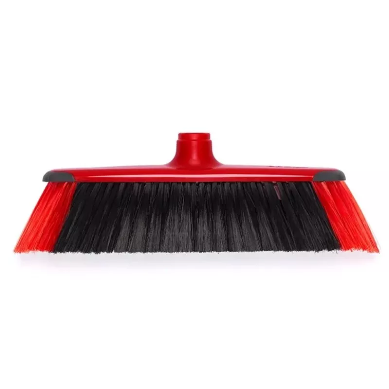 Scopa per pavimenti VILEDA 143703 con manico, tecnopolimero, setole morbide/dure, interni, 130 cm, rosso