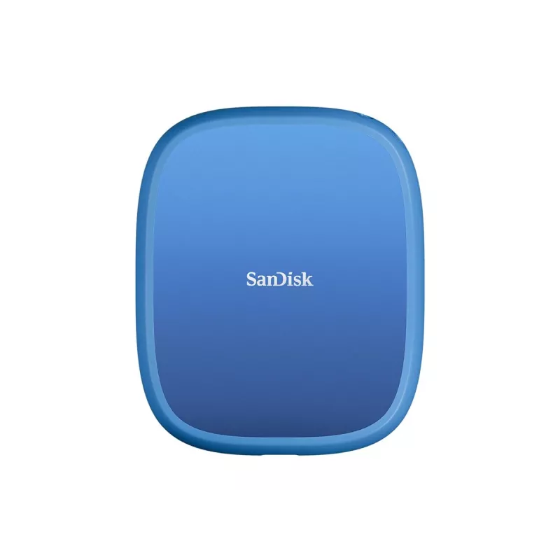 SanDisk Creator Phone disco rigido esterno compatibile MagSafe, SSD, 1 TB, blu, SDSSDE62C-1T00-G25