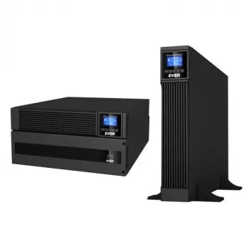 UPS EVER POWERLINE RT Plus 6 kVA T/PWPLRT-116K00/00 — UPS online a doppia conversione rack/tower 6kVA