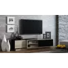 Mobile TV Cama SIGMA1 180 rovere Sonoma/nero lucido