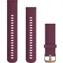 Garmin Quick Release 20 mm cinturino di ricambio in silicone, viola/oro