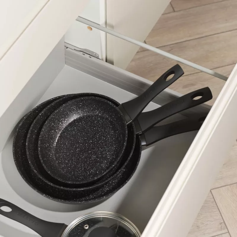 Set di padelle Salter BW11459BRMFOB 3 pezzi padelle antiaderenti 20/24/28 cm