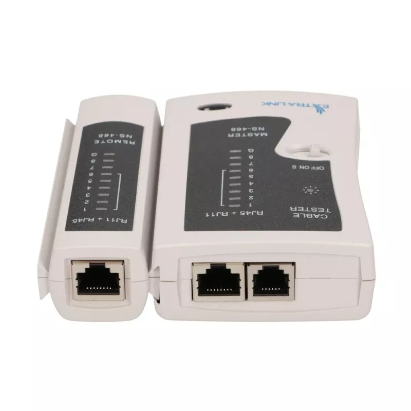 Tester per cavi Extralink, RJ45 RJ11