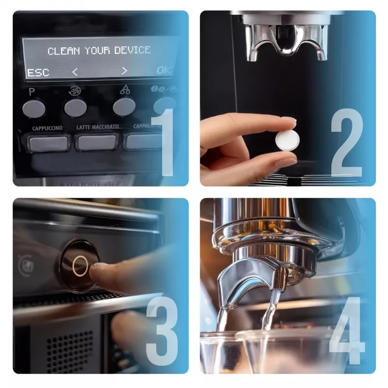 Pastiglie detergenti per macchine da caffè Frischer 60 pz.