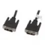 Cavo DVI-D LANBERG CA-DVIS-10CC-0030-BK — 3 m, DVI-D a DVI-D, nero