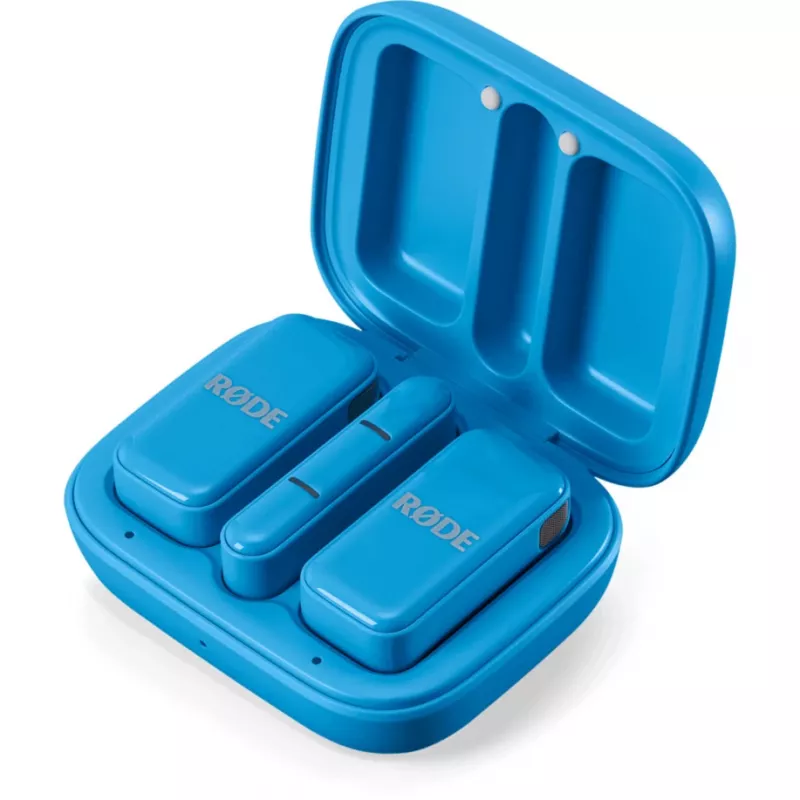 Microfono lavalier wireless Rode Wireless Micro — blu (WIMICROCBLU)