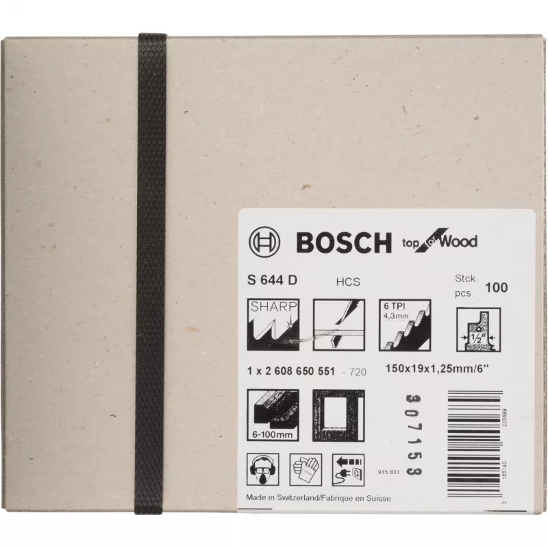 Lama per sega sabre Bosch 2608650551
