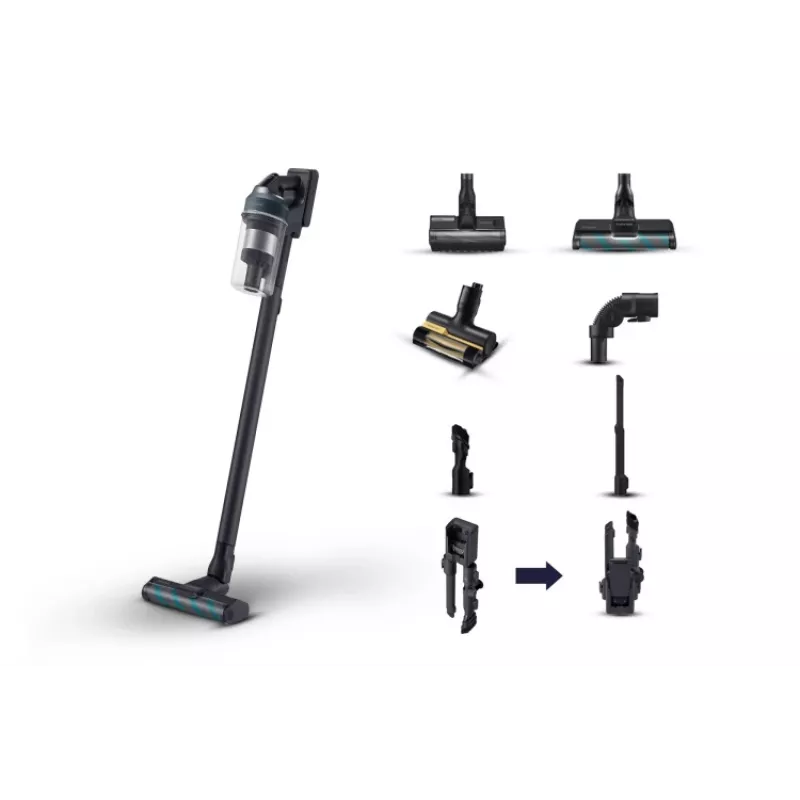 Aspirapolvere a batteria Samsung Jet 85 Complete, blu mezzanotte (SPEC)