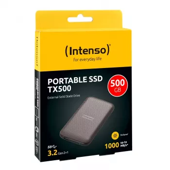 SSD Intenso 500GB USB Type-C 3.2 Gen 2 marrone