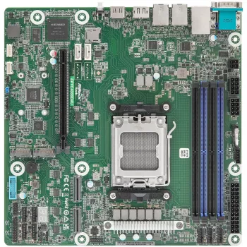 Scheda madre ASRock EPYC4000D4U KNOLL3 X300 Micro ATX Socket AM5 DDR5 4 DIMM 48GB SATA III Gigabit LAN
