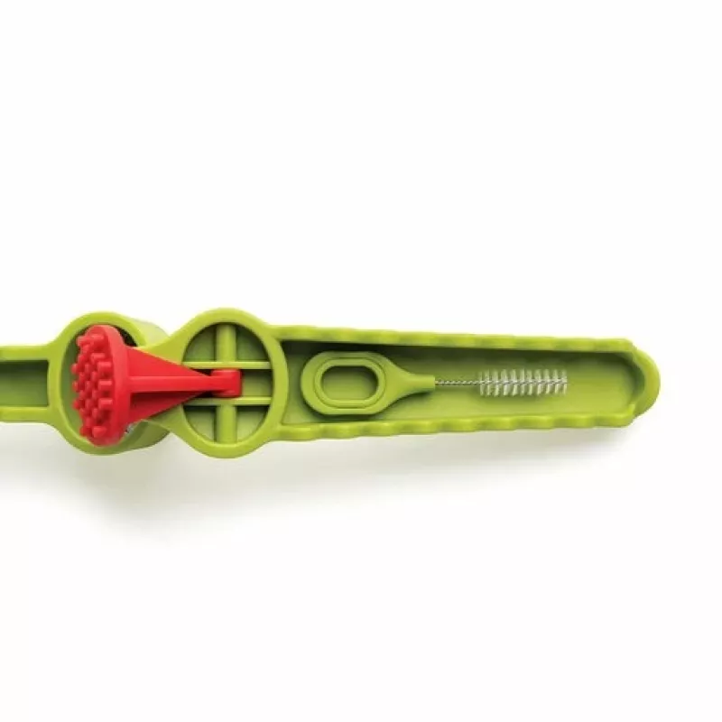 Spremiaglio con manico Ototo Design Garligator verde plastica acciaio