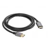 Lanberg CA-DPHD-20CU-0018-BK adattatore cavo video 1,8 m DisplayPort HDMI Type-A (standard) nero, argento