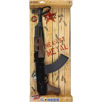 Pulio Metal Commando fucile Gonher – fucile giocattolo in metallo a dardi, modello 1551135/6