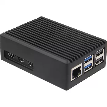 INTER-TECH case per Raspberry Pi 5 — ODS-739 design compatto