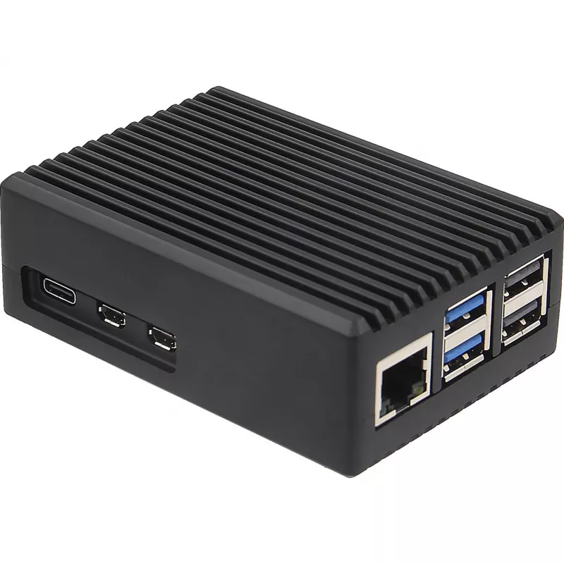 INTER-TECH case per Raspberry Pi 5 — ODS-739 design compatto