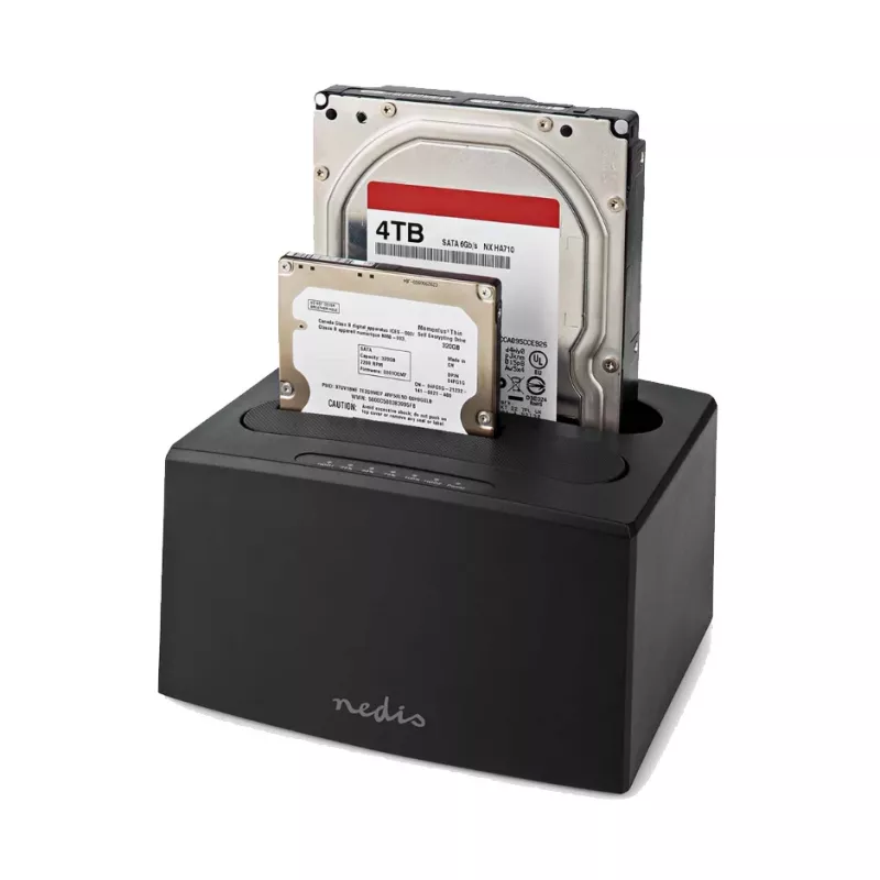 Nedis HDDUDB3210BK unità di memoria