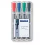 Pennarello Staedtler 356 WP4 4 pz. nero blu verde rosso