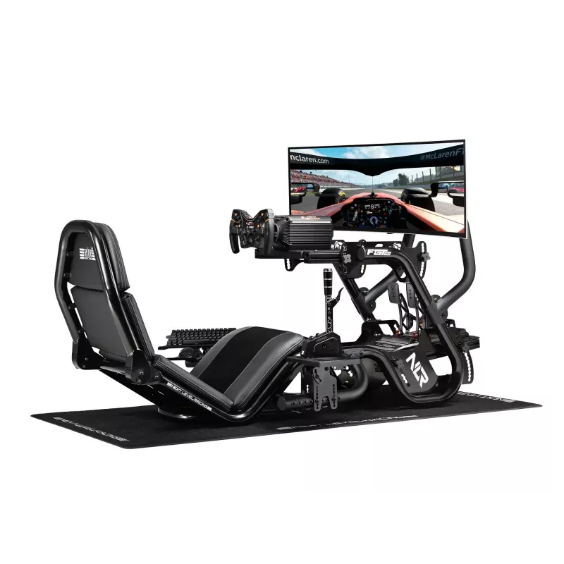 Cockpit simulatore di guida Next Level Racing NLR-R003 F-GT Pro Formula e GT edizione grigia
