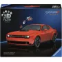Puzzle 3D Ravensburger Dodge Challenger R/T Scat Pack Widebody – serie Iconics, riproduzione in scala