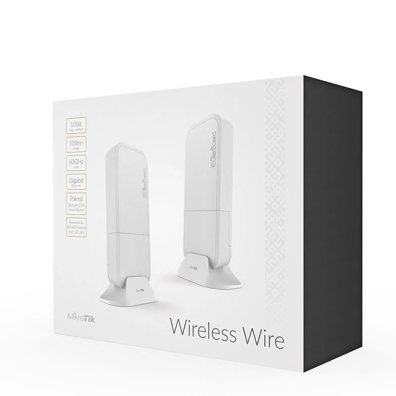 Mikrotik RBWAPG-60ADKIT punto di accesso WLAN 1000 Mbit/s bianco Power over Ethernet (PoE)