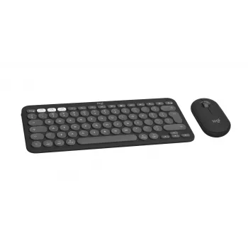 Logitech Pebble 2 Combo per Mac, Tonal Graphite, US International