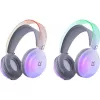 Defender FreeMotion B651 63651 cuffie wireless on-ear, Bluetooth 5.3, retroilluminazione RGB, 20–20000 Hz, 105 dB, USB-C, AUX, bianche