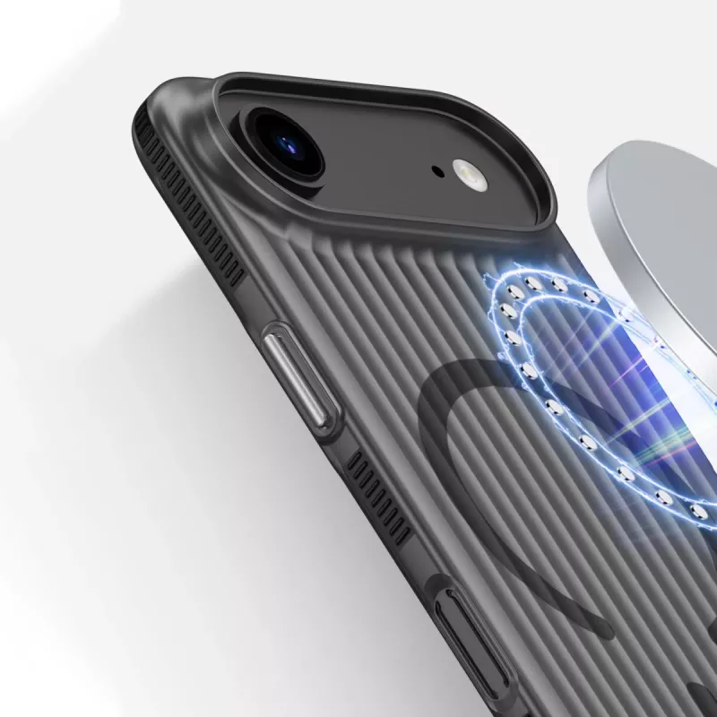 4smarts 541640 Design Case Aero custodia per iPhone Air (iPhone 17 Air), nera