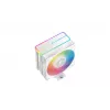 Deepcool K dissipatore AG400 White ARGB V2 - 31,6 dB - Socket AMD AM4 (Ryzen) (R-AG400-WHAMMN-GJD)