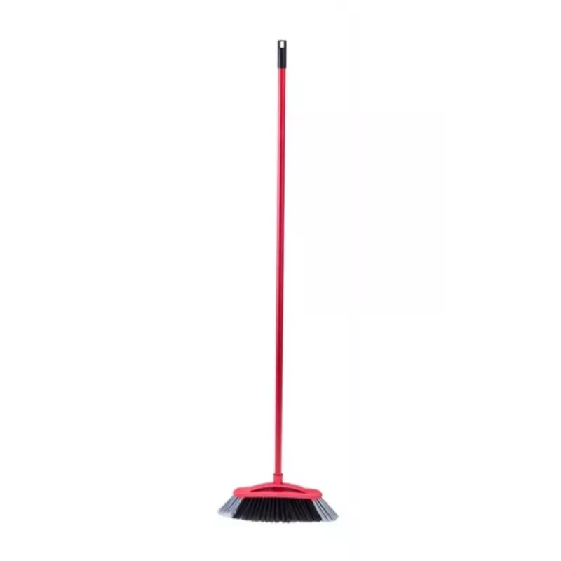 Scopa per interni Vileda setole dure, manico in tecnopolimero, nero, modello 128762