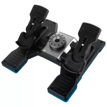 LOGITECH Flight Rudder Pedals pedali con filo per PC