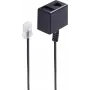 Cavo telefonico ShiverPeaks BS71270-8 0,15 m nero