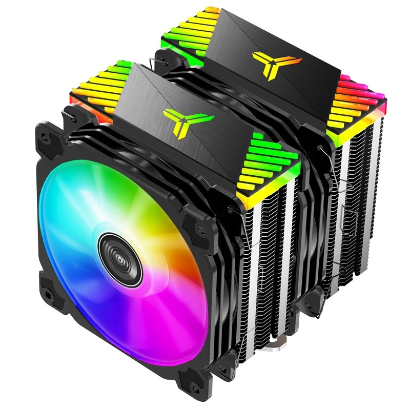 Sistema di raffreddamento per computer Jonsbo CR-2000GT dissipatore per processore 12 cm nero 1 pz.