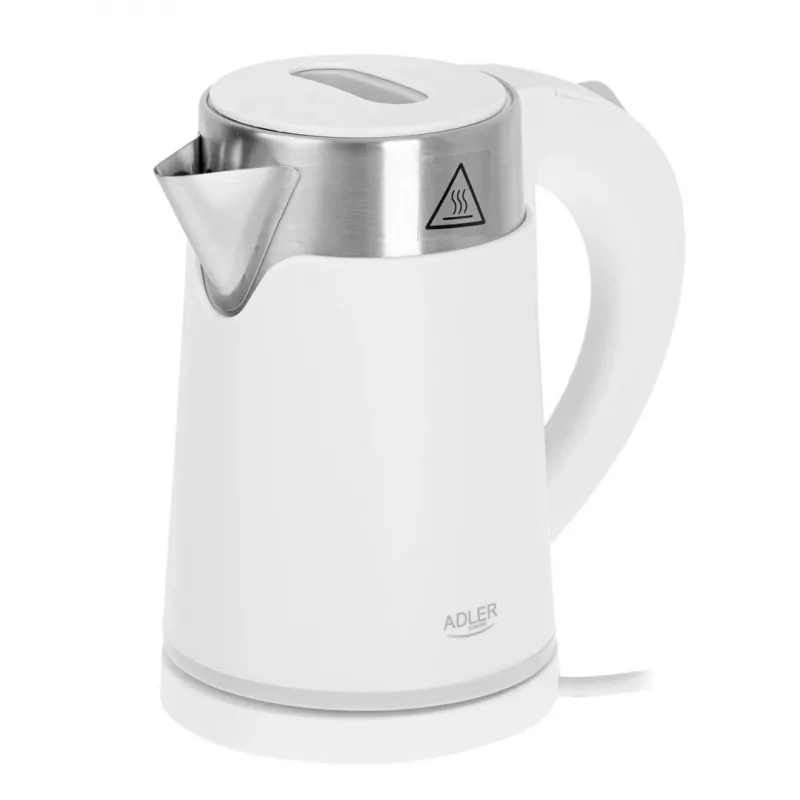 Bollitore Adler AD 1372w – 0,6 L, 800 W, corpo in acciaio inox, comandi touch