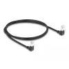 Cavo di rete DeLOCK RJ45 Cat.6A 1m nero