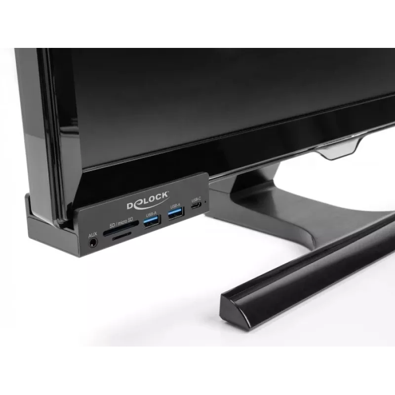 DeLOCK 64285 hub USB 2.0 Type-A 5000 Mbit/s nero