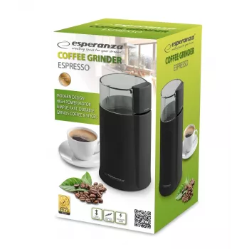 Esperanza EKC001K macinacaffè nero 160 W